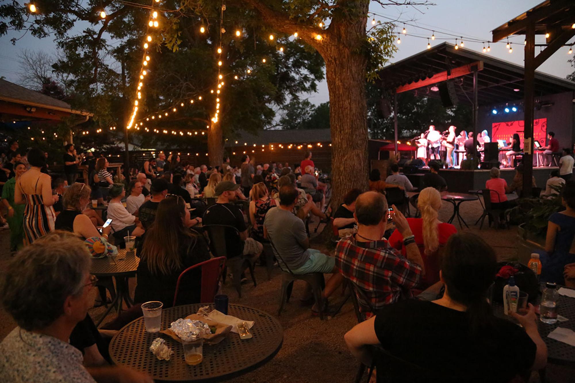 large crowd at concert