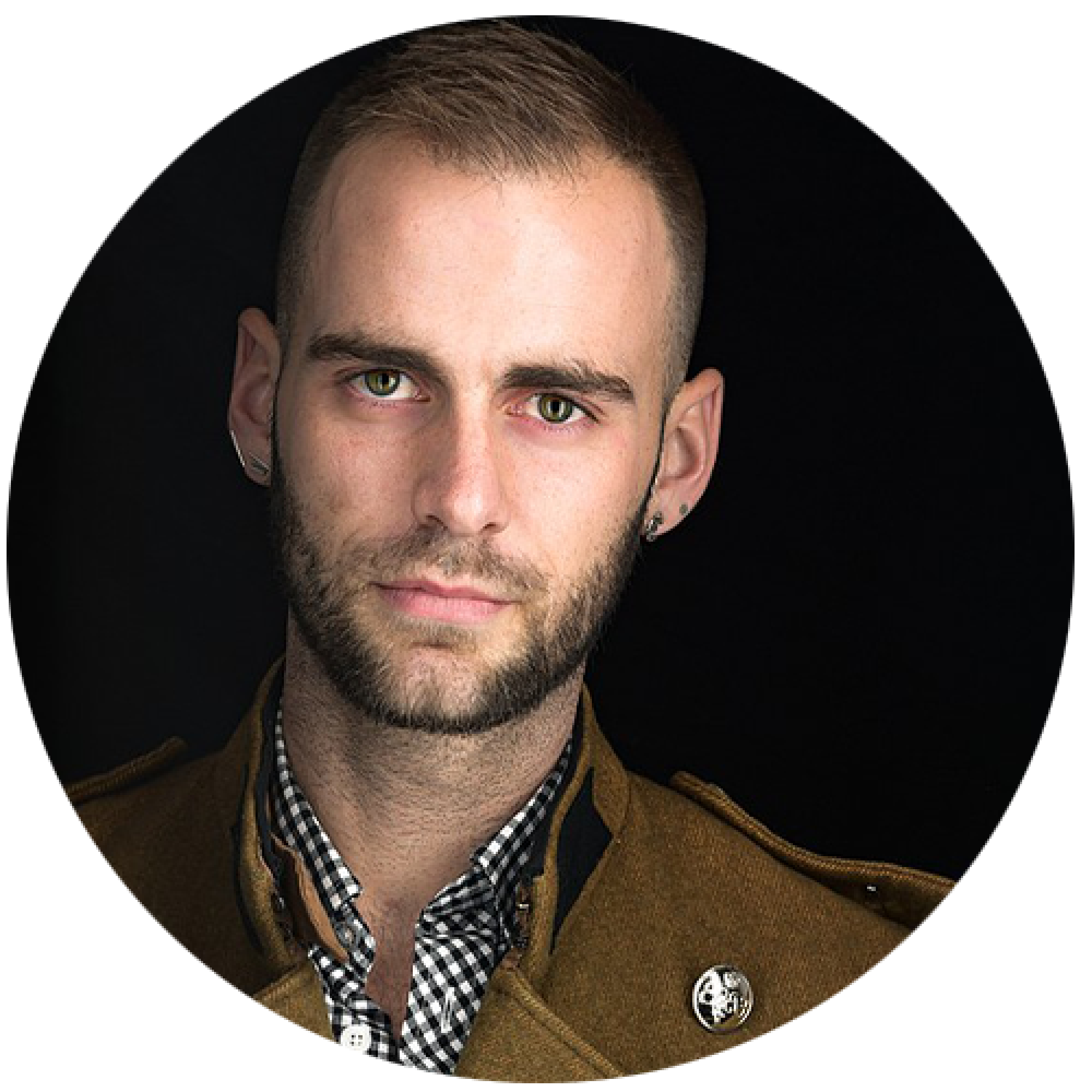 a headshot of Colin Brush