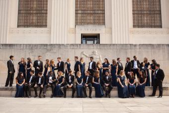Concert Chorale engaged in conversations on the UT campus