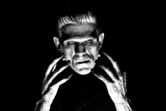 Photo of Boris Karloff in Frankenstein