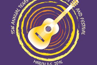 Logo for the 15th Annual Guitar Competition and Festival