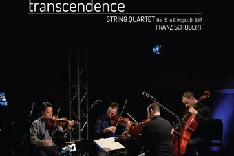 Cover of the Miró Quartet CD Transcendence