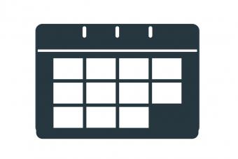 icon of a calendar page