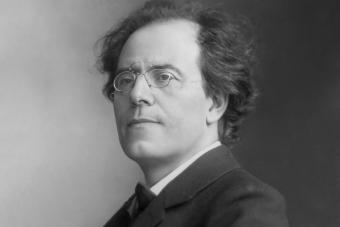 A portrait of Gustav Mahler