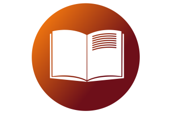 and icon of an open book