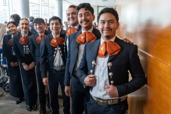 Group Shot of Mariachi Paredes de Tejastitlán