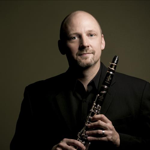 Headshot of Jonathan Gunn with Clarinet