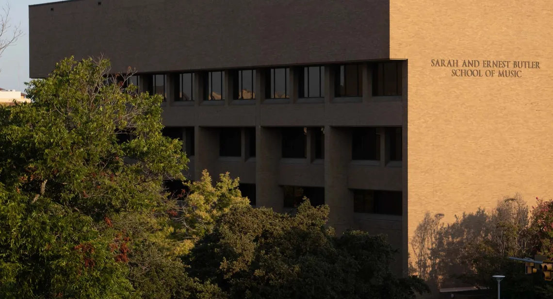 Butler Goes Digital Butler School of Music The University of Texas