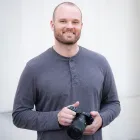 Man holding camera