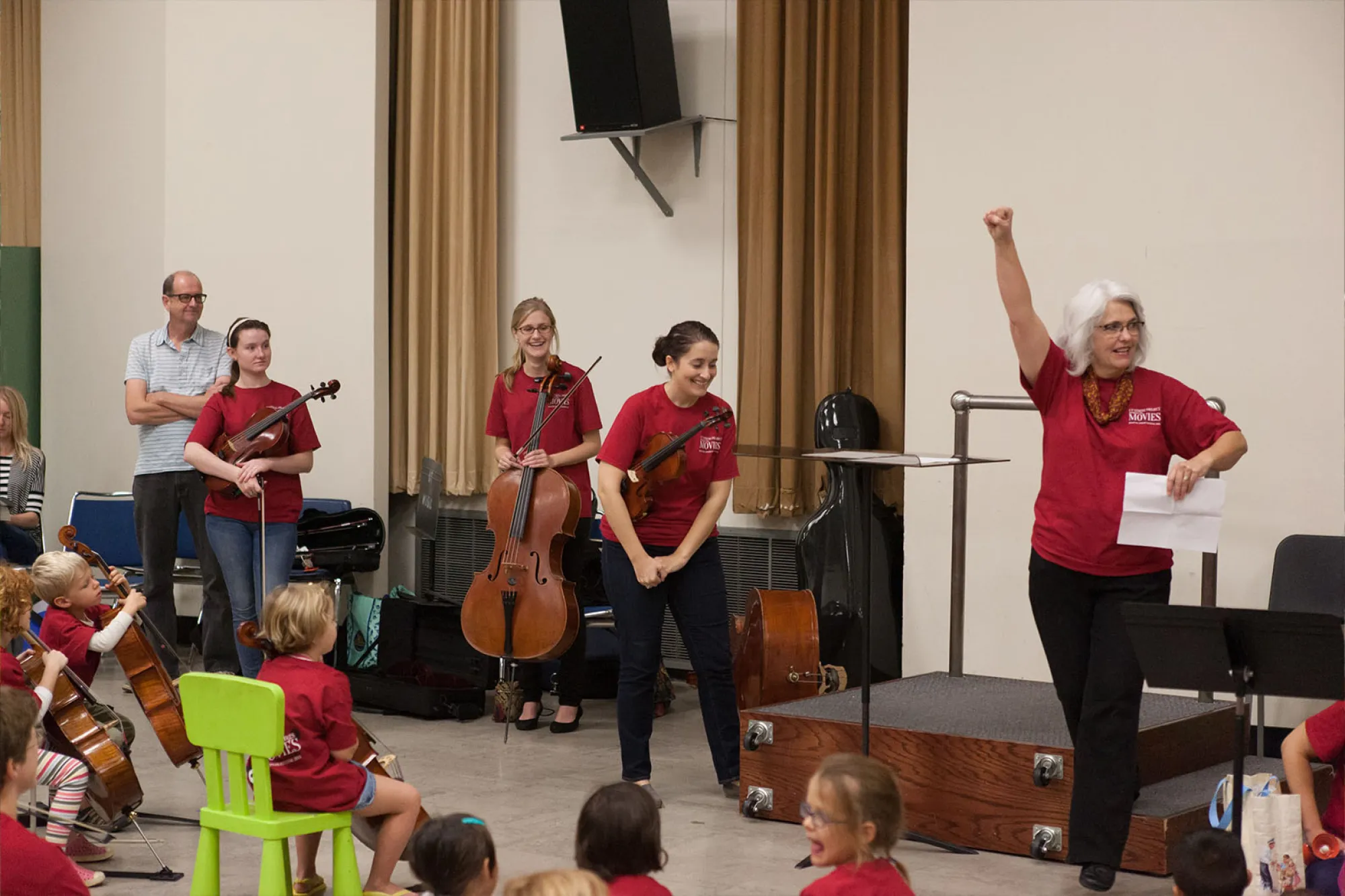Laurie Scott teaching
