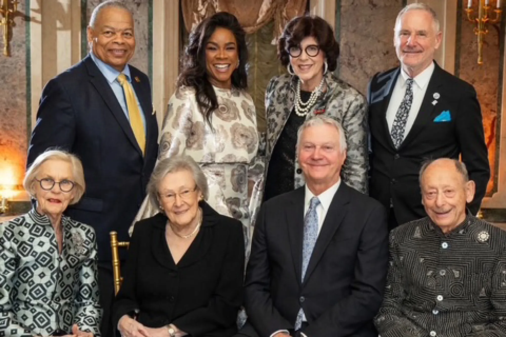 all seven of the 2025 OPERA AMERICA HALL OF FAME winners 