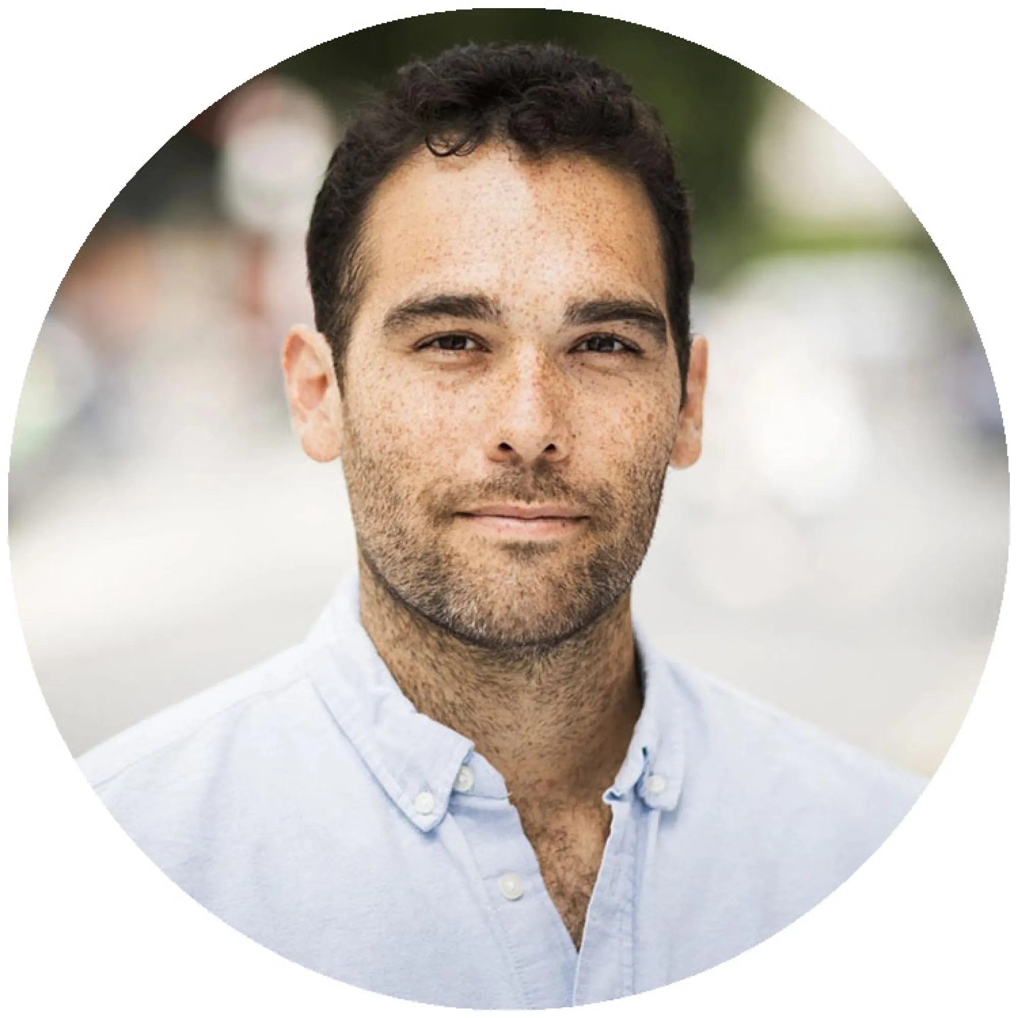 A headshot of Dominic Domingo