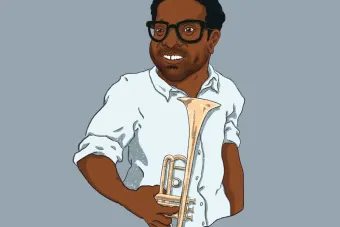 Illustration of Billy Hunter by Courtney Williamson
