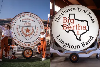 Big Bertha and Big Bertha two displayed side by side.
