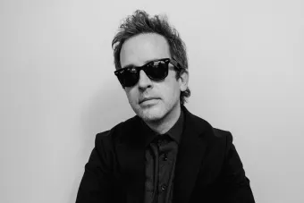 Black and white portrait of alumnus David Cloyd