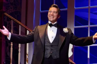 Man singing on stage