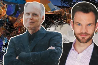 Headshots of Steven Brennfleck and Rick Rowley