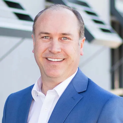 A headshot of David Box