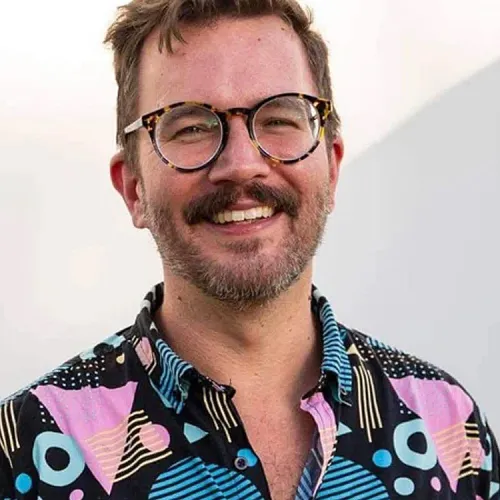A headshot of Matt Jones