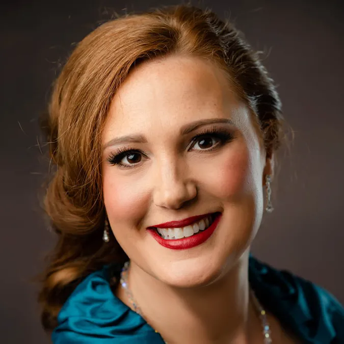 A headshot of Rebecca Davis