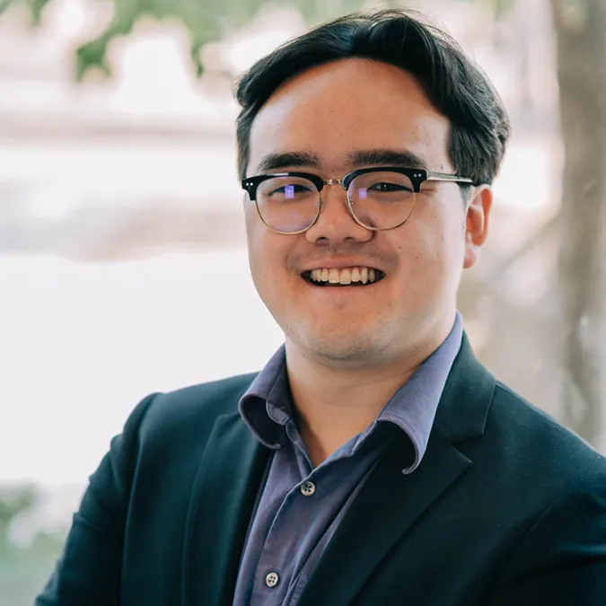 a headshot of Vincent Pham