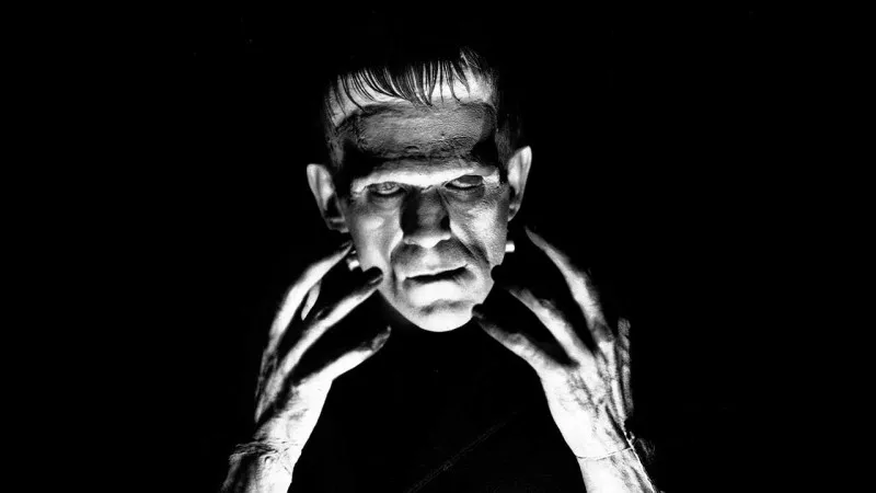 Photo of Boris Karloff in Frankenstein