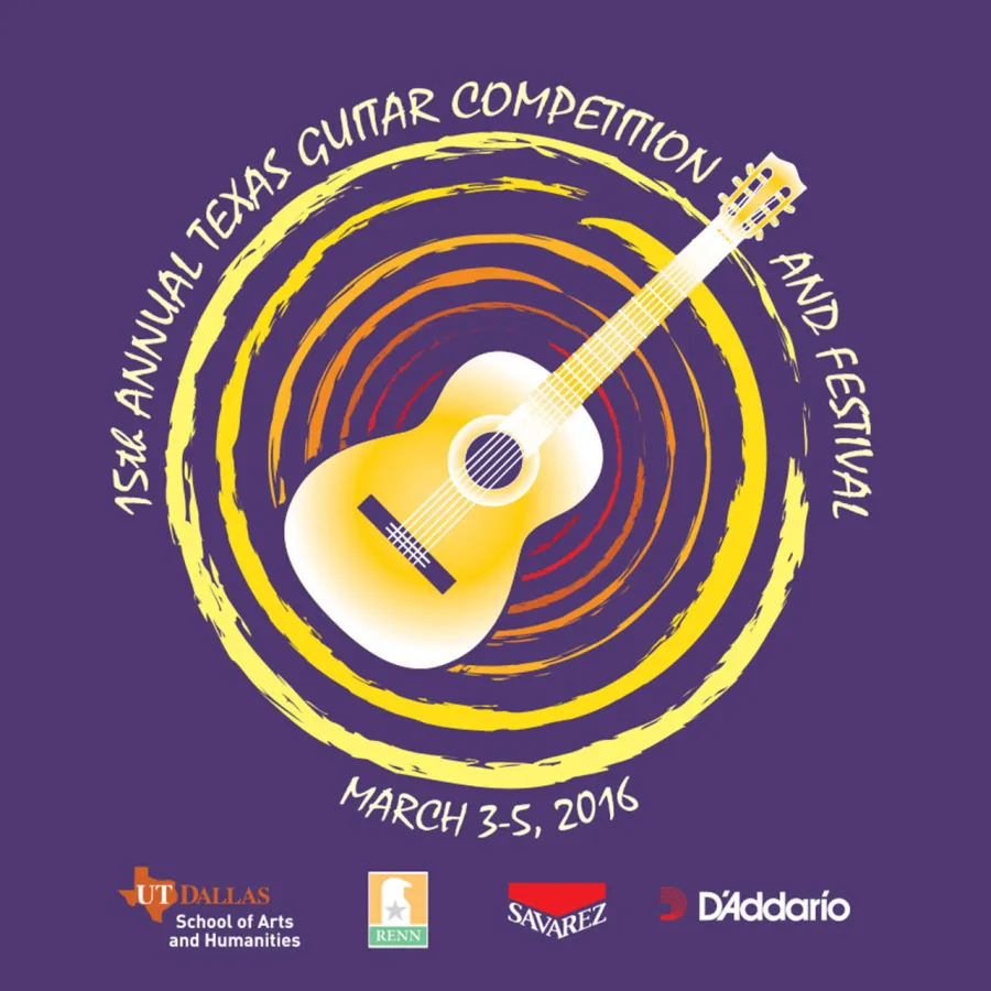 Logo for the 15th Annual Guitar Competition and Festival