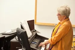 Martha Hilley in Piano Lab