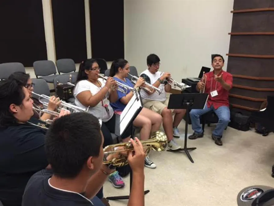 Students at Mariachi Camp