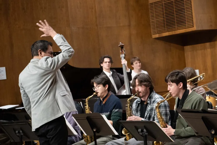 Jazz Band performing on stage