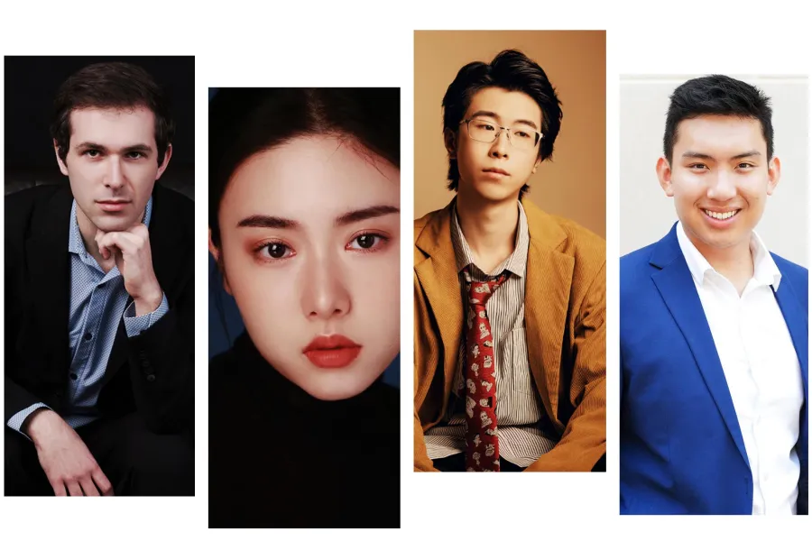 A collage of headshots of the featured competition winners.