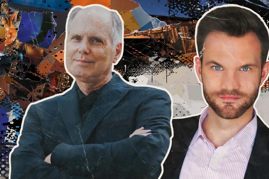 Headshots of Steven Brennfleck and Rick Rowley